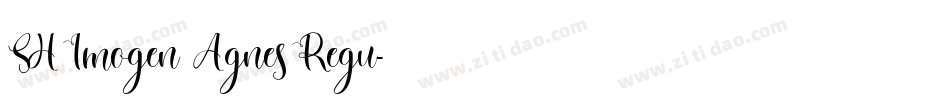SH Imogen Agnes Regu字体转换